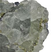 Fluorite on Galena