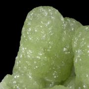 Prehnite finger casts after Anhydrite