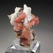 RHODOCHROSITE, ALBITE