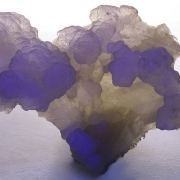 Fluorite on Quartz