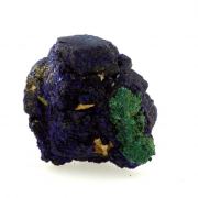 Chessylite ( Azurite ) + Malachite.