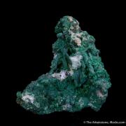 Malachite after Azurite, Cerussite