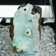 Dioptase on Chrysocolla