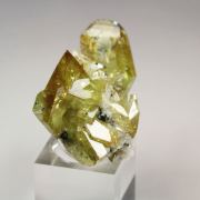 gem TITANITE twinned, K FELDSPAR var. ADULARIA