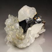 SPHALERITE, QUARTZ