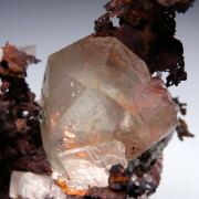 Copper with Calcite