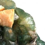 Carbonate-Fluorapatite With Muscovite and Feldspar