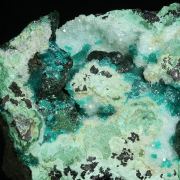 Dioptase with Malachite