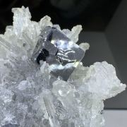 Galena, quartz, calcite, dolomite