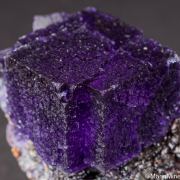 Fluorite on Sphalerite