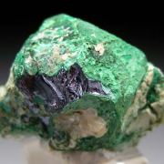 Malachite over Cuprite