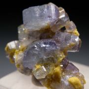 Apatite with Bertrandite