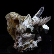 Siderite, Quartz, Pyrite.