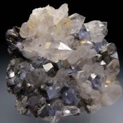 Fluorite, Arsenopyrite with Quartz