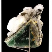 Calcite, Pyrite, Fluorite.