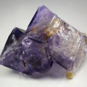 FLUORITE with PHANTOMS, QUARTZ - floater