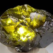 Sphalerite (green!)