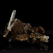 Siderite + Quartz + Pyrite. 271.55 ct.