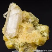 Celestite on Sulfur