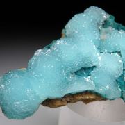 Hemimorphite on Rosasite