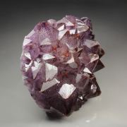 QUARTZ var. AMETHYST with HEMATITE inclusions