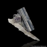 Bournonite with Quartz and Fluorite