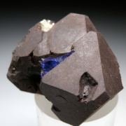 Tanzanite on Alabandite