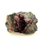 Erythrite + Quartz. 259.0 ct.