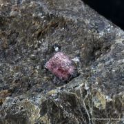 Stibiotantalite with Tantalite-(Mn)