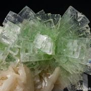 Apophyllite with Stilbite