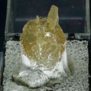 Calcite (pseudo Ulexite) with Ulexite