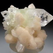 Apophyllite with Stilbite