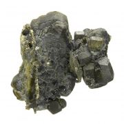 Siderite with Pyrite (replacing Siderite)