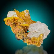 Wulfenite  & Baryte