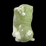 Prehnite “BOOT”-shaped cast after Anhydrite with Calcite