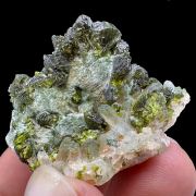 Epidote, quartz, actinolite