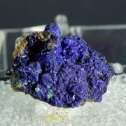 Azurite with Malachite