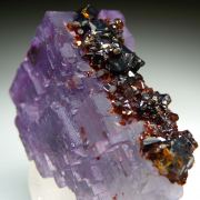 Sphalerite on Fluorite