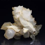 two generations CALCITE epimorph, GALENA