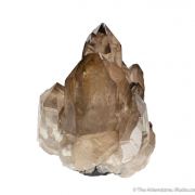 Smoky Quartz with Albite, Schorl and Spessartine