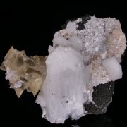 CALCITE, STILBITE and HEULANDITE - Madagascar