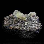 Calcite + Chalcopyrite