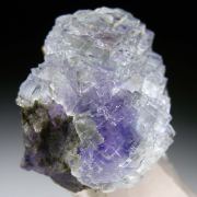 Fluorite on Quartz