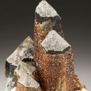 Spessartine on Quartz