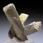 Calcite ps. Ilvaite