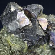 Galena on Chalcopyrite