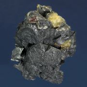 Magnetite with Quartz (var. Chalcedony)