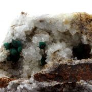 Malachite + Quartz.