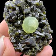 Prehnite, epidote