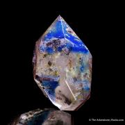 Papagoite included in Quartz